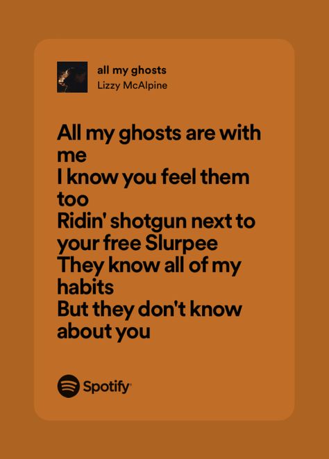 lizzy mcalpine five seconds flat spotify lyrics All My Ghosts Lizzy Mcalpine, Five Seconds Flat, Lizzy Mcalpine, Grad Caps, Spotify Lyrics, Stars Hollow, Favorite Lyrics, Song Quotes, Song Lyrics