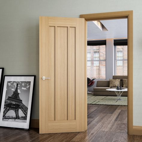 Oak front door