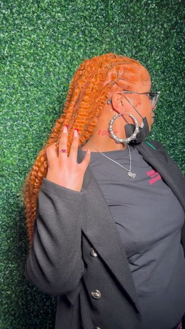 DMV📍ATL ✈️ HOUSTON/NEW YORK🗽LOC EXTENSIONS on Instagram Loc Extensions Hairstyles, Locs With Extensions, Loc Extensions Styles, Long Loc Styles, Loc Ideas, Locs Styles, Short Locs, Boho Locs, Cute Box Braids