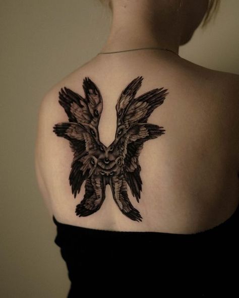 Seraphim Back Tattoo, Accurate Angel Tattoo, Japanese Protection Tattoo, Biblicly Accurate Angle Tattoo, Cherubim Tattoo, Paranormal Tattoo, Seraphim Tattoo Design, Seraphim Tattoo, Seraphim Angel Tattoo