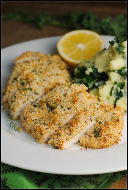 Mustard-Herb Panko Crusted Chicken Breasts Panko Crusted Chicken Breast, Panko Crusted Chicken, Crusted Chicken Breast, Low Card, Mustard Chicken, Special Diet, Carb Dinner, Crusted Chicken, Chicken Main Dishes