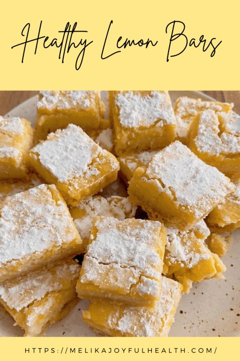 Low Calorie Lemon Bars, Healthy Lemon Desserts Easy, Healthy Lemon Desserts, Healthy Lemon Bars, Lemon Desserts Healthy, Low Carb Lemon Bars, Lemon Recipes Healthy, Oat Bars Healthy, Bars Recipes Healthy