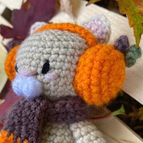 Cat wearing pumpkin earmuffs! 🐱🎧🎃 I made this Halloween cutie as a pattern test for @_crochetsecrets_ 💕 It’s been getting much colder recently so this cat perfectly matches the vibe ✨🍂 Pattern by @_crochetsecrets_ #creationsbyalyssa #crochet #halloween #fallvibes Crochet Halloween, The Vibe, Earmuffs, A Pattern, Fall Vibes, Halloween, Crochet, Pattern, How To Wear