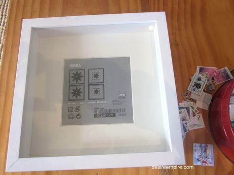 Shadow Box Frames IKEA | very reasonably priced shadow box. This is Ikea's Ribba frame ... Ribba Frame, Ikea Ribba Frames, Printers Tray, Product Presentation, Room Boxes, Room Box, Shadowbox Frame, Shadow Boxes, Simple Art