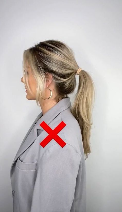 This guide shares a simple hack for lifting your ponytail. Add volume to your ponytail with the help of this quick tutorial. Perfect Bun, Heatless Hair, Dress Alterations, Keratin Hair, Hair Curler, Frizz Control, High Ponytails, Wedding Hairstyles For Long Hair, Shirt Dress Casual