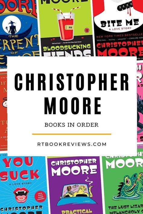 Are you looking for the best fantasy books? Moore’s fantasy novels all involve conflicted characters who are experiencing extraordinary or supernatural circumstances. Tap here to see his books listed in order. #christophermoore #booksinorder #bookrecommendations #fantasybookstoread Elin Hilderbrand Books, Best Fantasy Books, Christopher Moore, Fantasy Books To Read, Popular Series, Everything Changes, Charles Dickens, Fantasy Novels, Book Reviews