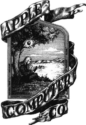 Apple's first logo... Hmmmm, I like the new one better ;-) Original Apple Logo, Graphic Design Logo Inspiration, Old Apple Logo, Bill Gates Steve Jobs, Logo Evolution, Great Commission, Apple Ii, Apple Macintosh, Think Different