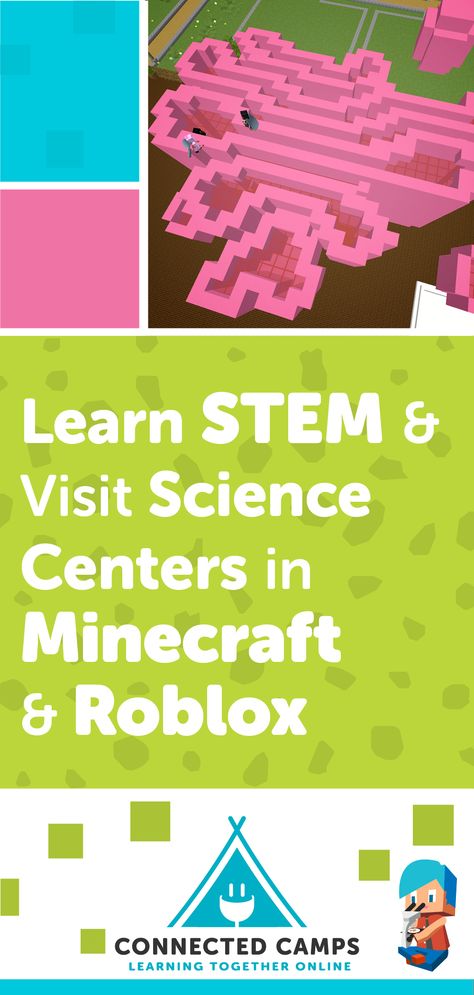 Using Minecraft and Roblox, our programs give kids a chance to explore STEM in a 3D world and interact with cool scientific concepts! Kids can learn how viruses replicate and spread, discover differences between plant and animal cells, or explore an online science center. Best of all, these programs can be assessed online and at the comfort of their own home. Our expert instructors are ready to make Minecraft and Roblox an educational experience for your little one! Minecraft Activities, Summer Daycare, Minecraft Education, Stem Courses, Minecraft School, Animal Cells, Plant And Animal Cells, Science Centers, Reading Month