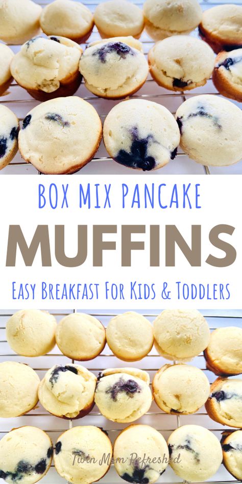 Mini Muffin Tin Recipes Breakfast Pancake Bites, Mini Pancake Bites Muffin Tins, Pancakes In Mini Muffin Tin, Baked Pancake Muffins, Pancake Mini Muffins Easy, Pancake In Muffin Tin, Pancake Muffins Krusteaz, Muffins With Pancake Mix How To Make, Pancake Mix Mini Muffins