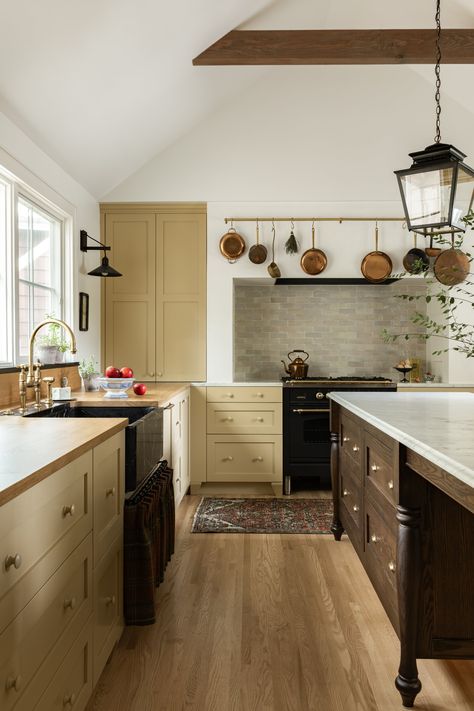 Golden Oaks Heritage — Oho Interiors | Based in Minnesota & Colorado with Projects Nationwide Oho Interiors, Patina Kitchen, Natural Wood Cabinets, Kitchen Corners, Yellow Kitchen Cabinets, Company Photography, Vermont House, Recovering From Surgery, Pantry Remodel