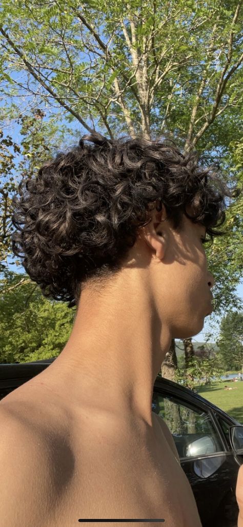 Perm On Boys Hair, Curly Head Haircuts Men, Natural Curly Hair Men Haircut, Brazil Hairstyle Men, Long Curly Taper Fade, Loose Curls Medium Length Hair Men, Low Taper Curly Hair Long, Grown Out Curly Hair Men, Hair Cuts For Curly Hair For Boys