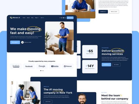 Moving Company Webflow Theme Moving Business, Webflow Templates, Minimal Portfolio, Retail Technology, Ecommerce Website Template, International Move, House Movers, Beauty Technology, Office Moving