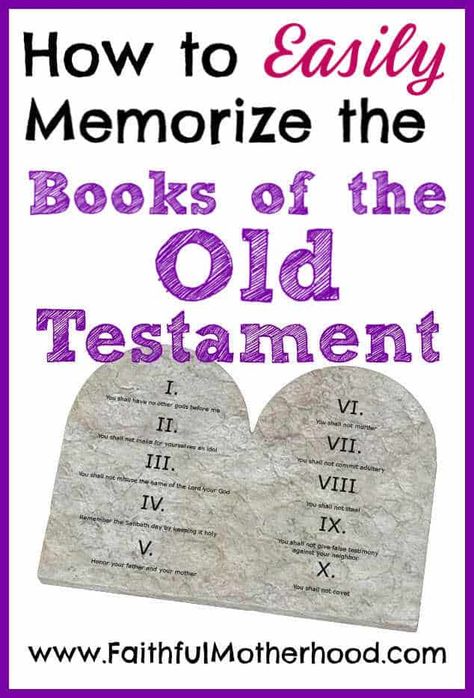 Wednesday School, Books Of The Old Testament, Bible Memorization, Teen Bible Study, Discipleship Training, The Books Of The Bible, Old Testament Bible, Family Bible Study, Biblical Parenting