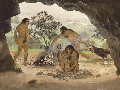 Homo erectus: Early humans were able to speak and crossed sea on boats, expert claims | The Independent Early Humans History, Homo Heidelbergensis, Homo Erectus, Homo Habilis, Carnivorous Animals, Stone Age Art, Prehistoric Man, Kids Book Series, Early Humans