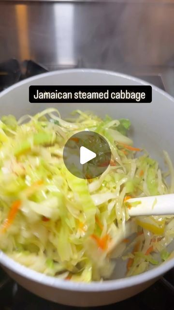 Ways To Use Cabbage, Meals With Cabbage, Okra And Tomato Recipe, How To Cut Cabbage, Jamaican Cabbage, Cabbage Recipes Healthy, Okra And Tomatoes, Steamed Cabbage, Tomato Recipe