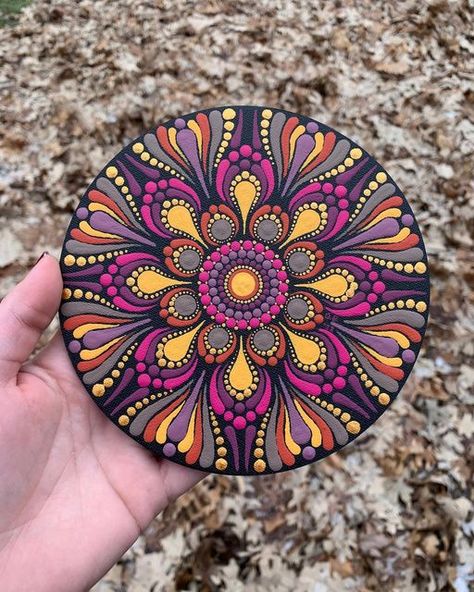 Dot Mandala Magnets, Mandala Clock, Mandala Book, Dot Mandalas, Round Mandala, Mandala Jewelry, Mandala Canvas, Mandala Art Therapy, Resin Wall Art