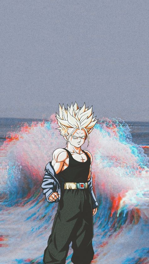 Trunks Iphone Wallpaper, Dbz Wallpapers Aesthetic, Future Trunks Wallpaper, Trunks Dbz Wallpapers, Trunks Wallpaper, Trunks Dbz, Super Saiyan 3, Dbz Wallpapers, Dragon Ball Wallpaper Iphone