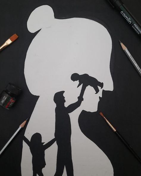 Love has no colours:Grayscale masterpiece of Mother’s love painted with gentle strokes of tenderness and unwavering devotion toward family unity and joy🖇️✨ Happy Mother’s Day to all the mother out theree!!🫶🏻 . . . . . #momlife #mom #blessed #sacrifice #family #drawing #paint #painting #kind #paintedpallete #explore #trendingreels #motherhood #mother #mothernature #mothersday #happymothersday #love #motherslove❤️ #motherslove Sacrifice Drawing, Family Sketch, Family Unity, Family Drawing, Sketching Drawing, Family Poster, Happy Mother, Paint Painting, Insta Instagram