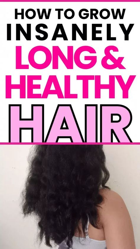 Growing Hair Tips, Black Hair Growth Tips, Hair Health Tips, Curly Hair Journey, Black Natural Hair, Thicker Stronger Hair, Black Hair Growth, Extreme Hair Growth, How To Grow Your Hair Faster