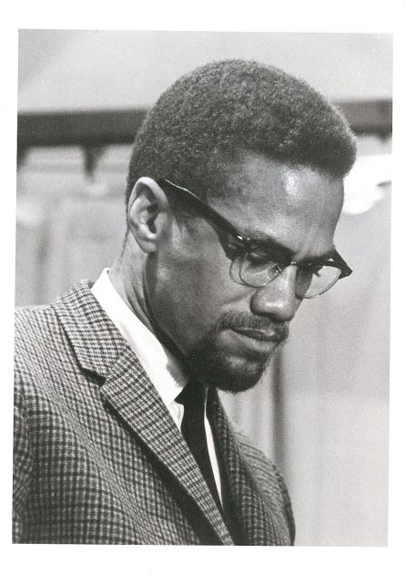 The last known portrait of Malcolm X, February 18, 1965. ["Malcolm X: The Great Photographs" (Stewart Tabori & Chang, 1993)] Narrow Path, By Any Means Necessary, Malcolm X, African History, Black Pride, Black N White Images, African American History, Black American, Black Power