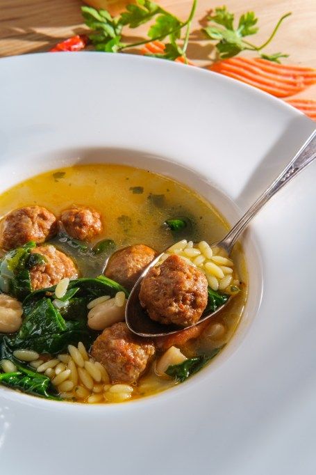 Italian Wedding Soup Chicken Parm Soup Recipe, Pioneer Woman Soups, Italian Wedding Soup Recipe, Creamy Tortellini Soup, Chicken Gnocchi, Chicken Alfredo Pasta, Gnocchi Soup, Chicken Gnocchi Soup, Chicken Orzo Soup