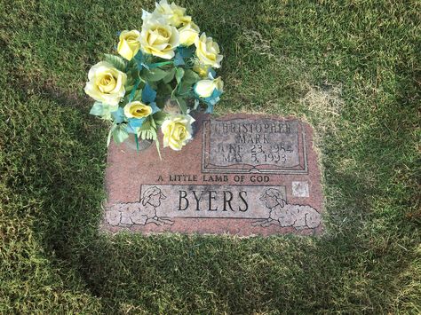 The grave of Christopher Byers. Victim of the West Memphis killings of three eight year old boys on May 5, 1993. West Memphis Three, May 5, Always Remember, Year Old, Outdoor Decor