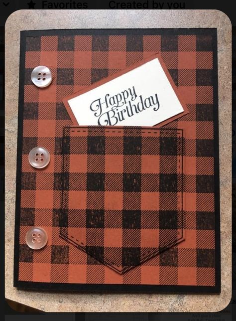 Men’s Cards, Birthday Cards For Guys, Homemade Cards For Men, Masculine Cards Handmade, Brother Card, Happy Birthday Cards Handmade, Greeting Card Inspiration, Masculine Birthday Cards, Hand Made Greeting Cards