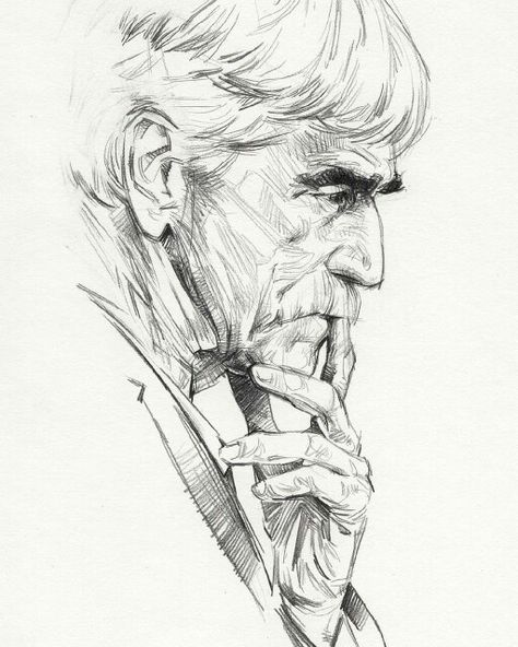 Badass Drawings, Pencil Portrait Drawing, Sam Elliott, Flower Drawings, Sketches Of People, When I Go, Expressionist Art, Face Sketch, Figure Sketching