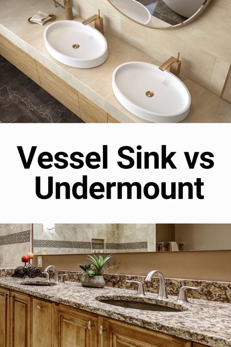 Bathroom Countertop Design, Bathroom Sinks Bowl, Vessel Sink Ideas, Sink Bowls Bathroom, Bathroom Sink Remodel, Bowl Sink Bathroom, Sink Remodel, Above Counter Bathroom Sink, Bathroom Sink Bowls