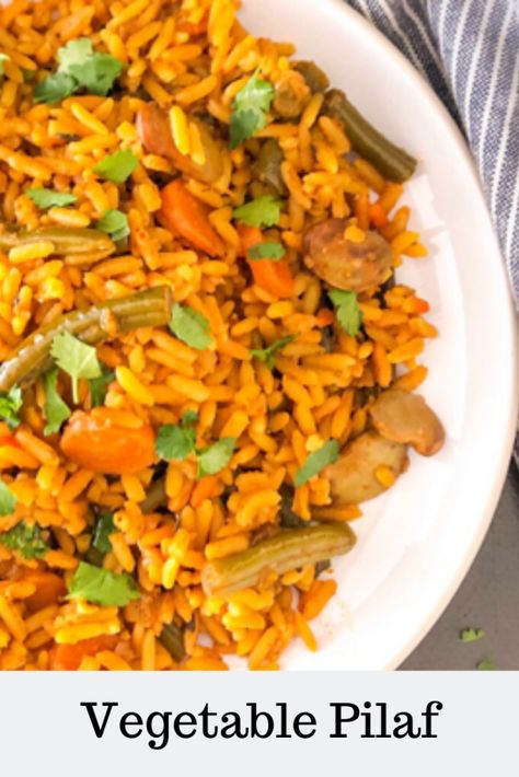 Vegetable Pilaf • Tamarind & Thyme