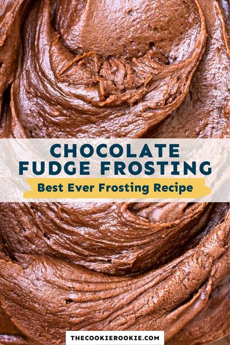 Chocolate Fudge Cake Filling Recipe, Chocolate Fudge Filling For Cake, Chocolate Fudge Frosting Recipe, Fudge Frosting Recipe, Fudge Icing Recipe, Homemade Chocolate Fudge, Chocolate Goodies, Chocolate Fudge Icing, Simple Syrups