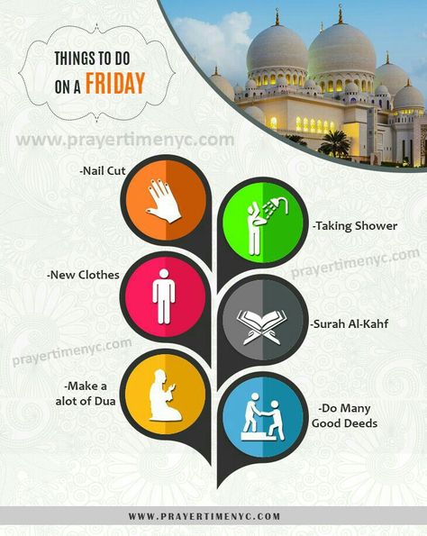 Things To Do On A Friday  #jumah #sunnah #pray #mubaraq #ied Ramzan Card, Islam Infographic, Friday Jummah, Jumma Prayer, Jummah Prayer, Zuhr Prayer, Muslim Beliefs, Sunnah Prayers, Salat Prayer