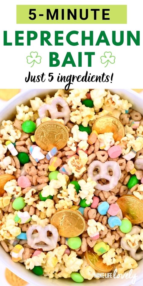 St Pats Snacks For Kids, Healthy St Patty’s Day Snacks, Leprechaun Snacks For Kids, St Patricks Kids Snacks, St Pattys Snack Ideas, Lepercon Bait, March Cooking Activities For Kids, St Patricks Day Preschool Snacks, St Patricks Day Classroom Snacks