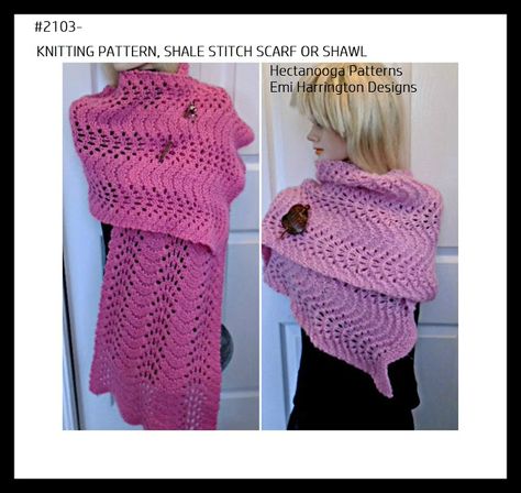 Crochet Chicks, Scarf Patterns, Beginners Knitting, Scarf Knitting Patterns, How To Knit, Shawl Pattern, Scarf Pattern, Worsted Weight Yarn, Yarn Needle