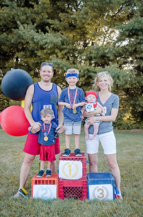 Kids Olympic Birthday Party, Olympics Birthday Party For Kids, Gymnastics Birthday Party Games, Olympic Birthday Party Ideas, Olympic Themed Birthday Party, Birthday Olympics Games, Olympic Theme Birthday Party For Kids, Olympic Games Birthday Party, Olympics Party Ideas