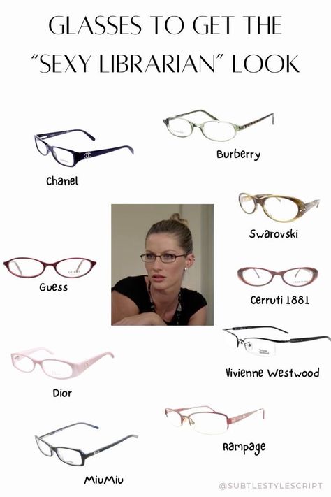 Bella Hadid Glasses Aesthetic, 2000s Reading Glasses, Y2k Reading Glasses, Bella Hadid Eyeglasses, Old Money Glasses Frames, Librarian Glasses Aesthetic, Glasses Office Siren, Office Siren Accessories, Office Siren Glasses Aesthetic