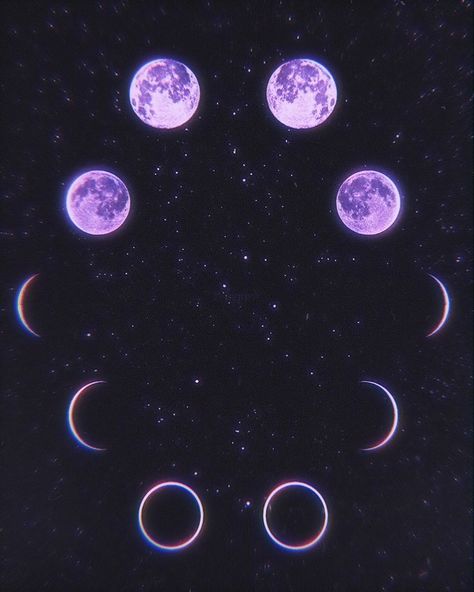 pinterest : tattooedavenue Purple Space Aesthetic, The Moon Phases, Purple Aesthetic Background, Violet Aesthetic, Purple Wall Art, Purple Vibe, Lavender Aesthetic, Dark Purple Aesthetic, Purple Wallpaper Iphone