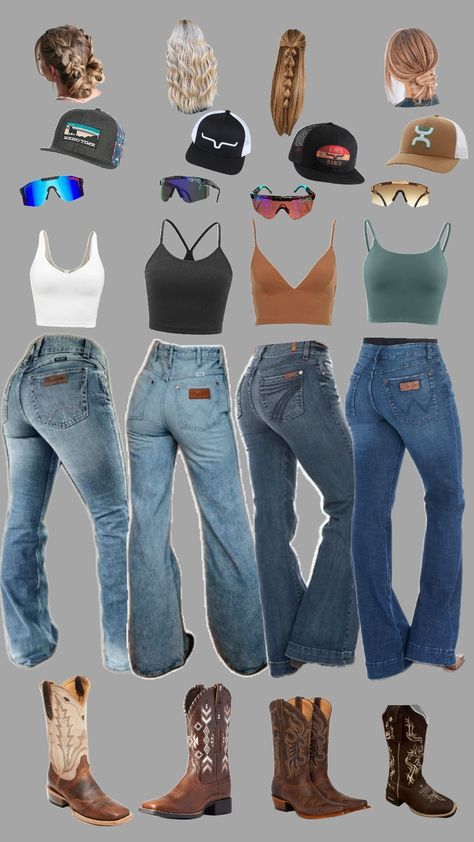 Western Horse Riding Outfit, Western Riding Outfits, Western Riding Outfit, Horse Riding Outfit Western, Barrel Racing Outfits, Western Riding Clothes, Western Horse Riding, Clothing Aesthetics, Country Fits