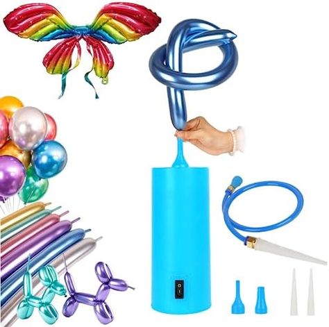 ALUNME 260 Balloon Pump Electric-Portable Air Pump for Twisting & Foil Balloons,Electric Ballon Blower Inflator for All Balloons, w/Extension Tube Check more at https://authorfun.com/product/alunme-260-balloon-pump-electric-portable-air-pump-for-twisting-foil-balloonselectric-ballon-blower-inflator-for-all-balloons-w-extension-tube/ Portable Air Pump, Balloon Pump, Diy Party Decorations, Air Pump, Foil Balloons, Diy Party, Affiliate Marketing, Foil, Balloons