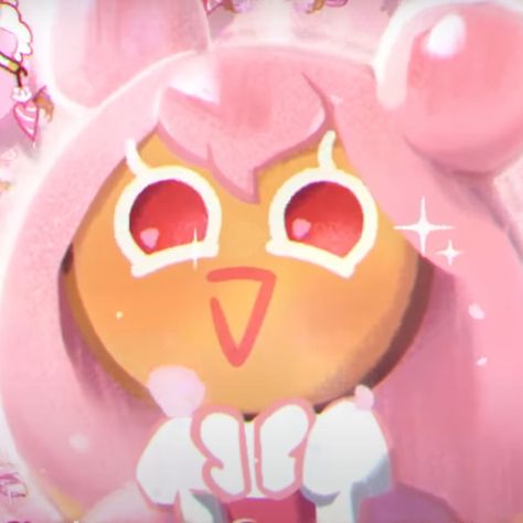 Cherry Blossom Cookie Icon, Cherry Cookie Run Fanart, Cherry Cookie Run, Cherry Blossom Cookie Run, Cookie Run Kingdom Cherry Blossom, Raspberry Cookie Run Kingdom, Cherry Blossom Cookie, Crk Icons, Cookie Kingdom