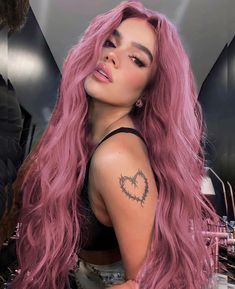 Peinados Hair Styles, Creative Hair Color, G Hair, Pastel Pink Hair, Mode Turban, Hair Color Pink, Rose Gold Hair, Haircuts For Long Hair, Hair Inspiration Color