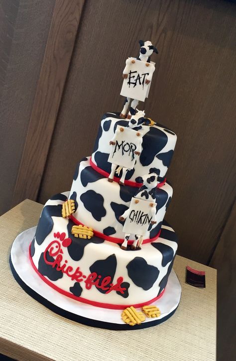 Chick-fil-A's (Cape Cod) Grand Opening Cake Chickfila 1st Birthday Party, Chik Fil A Birthday Theme, Chik Fil A Party, Chic Fil A Birthday Party, Chick Fil A Baby Shower Ideas, Chick Fil A Birthday Party, Chickfila Party, Chick Fil A Cake, Chick Fil A Birthday Party Theme