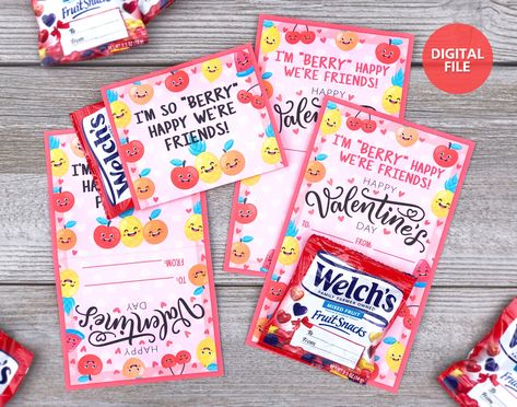 Valentines Kids, Valentines Bricolage, Valentine Printables, Valentines Snacks, Class Valentines, Valentine Gifts For Kids, Fruit Snack, Preschool Valentines, Toddler Valentines