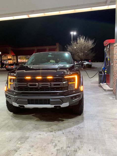 Raptor is always thirsty Ford Raptor R, Black Ford Raptor, Raptor R, Ram Runner, Hellcat Charger, Car Obsession, Muscle Truck, Ford Ranger Raptor, Prom Inspiration