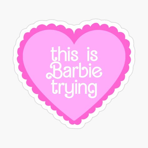 Taylor Swift Barbie, Manifestation List, Personal Timeline, Bookish Stuff, Journal 2024, Preppy Stuff, Sticker Designs, Sticker Packs, Plastic Stickers