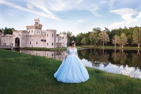 Castle in Texas.  Houston Quinceanera Wedding Photographer, Inez Lara Photography.  Princess theme photoshoot at a beautiful castle!   Interested in more info? Visit our website! Modern Quinceanera, Cinderella Quinceanera Themes, Cinderella Quinceanera, Quinceanera Theme, Theme Photoshoot, Portrait Album, Fairytale Photoshoot, Quinceanera Themes Dresses, Quinceanera Photoshoot