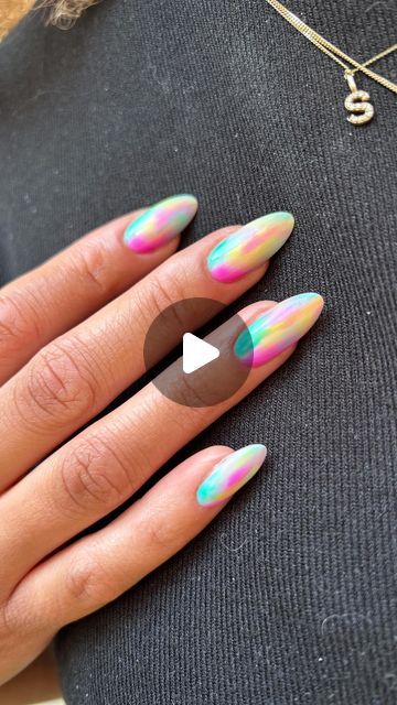 Nails Artistic Studio🇺🇦🇬🇧🇮🇩🇮🇹 on Instagram: "Unicorn nails 💅" Ombre Unicorn Nails, Rainbow Nail Art Designs, Unicorn Nails Designs, Rainbow Nails Design, Rainbow Nail, Unicorn Nails, Rainbow Nails, Simple Nail Designs, Nails Inspiration