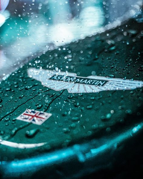 Rain F1 In The Rain, F1 Green Aesthetic, F1 Rain, Teams Aesthetic, Lance Stroll Aston Martin, F1 Collage, Apartment Prints, Racing Aesthetic, Aston Martin F1