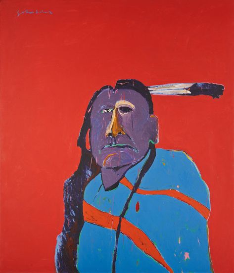 How Native American Artist Fritz Scholder Forever Changed the Art World | Arts & Culture | Smithsonian Magazine Denver Art Museum, Southwestern Art, American Painting, Native American Artists, Southwest Art, American Indian Art, Indian Paintings, Museum Of Contemporary Art, Outsider Art