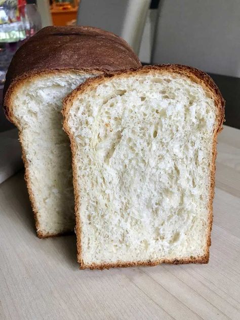 Potato Flour Bread, White Chocolate Bread Pudding, Hokkaido Milk Bread, Chocolate Bread Pudding, Flour Bread, Soft Bread, Gluten Free Potatoes, Potato Flour, No Flour Cookies